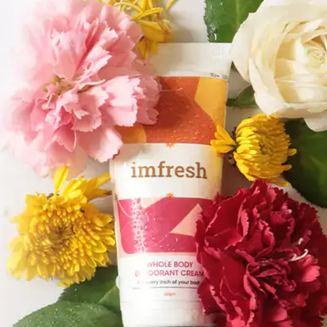 Creme Infresh: Controle de Odor e Pele Hidratada por até 8 Horas