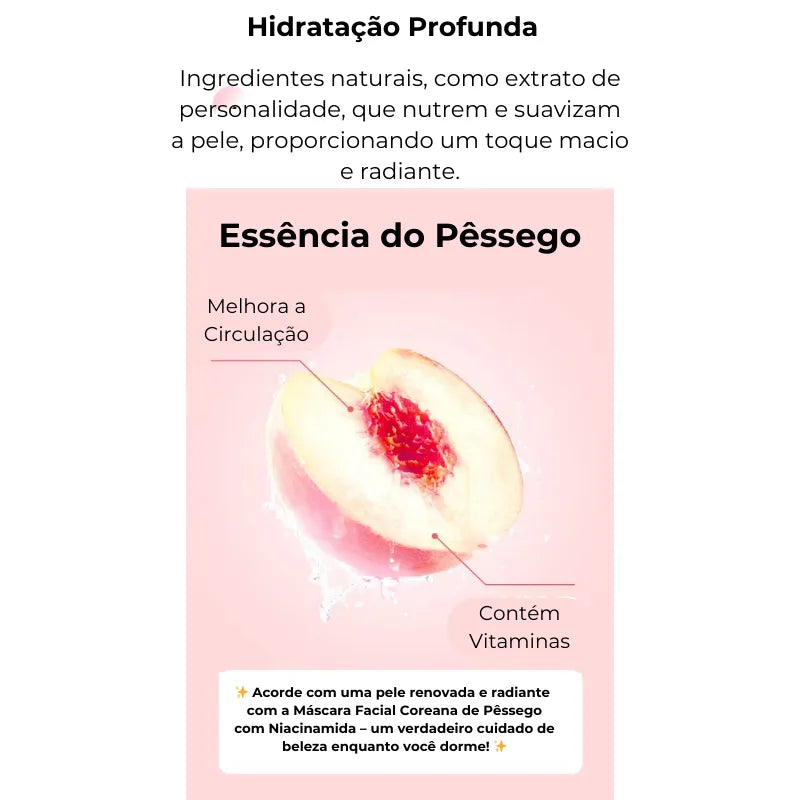 Máscara Facial Coreana Hidratação e Controle da Oleosidade - 30 Peças