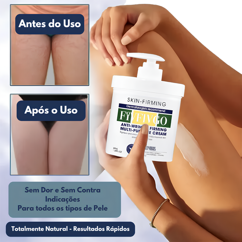 Fivfivgo™ Creme Firmador e Redutor de Rugas - Tenha uma pele Linda Novamente + BRINDE EXCLUSIVO